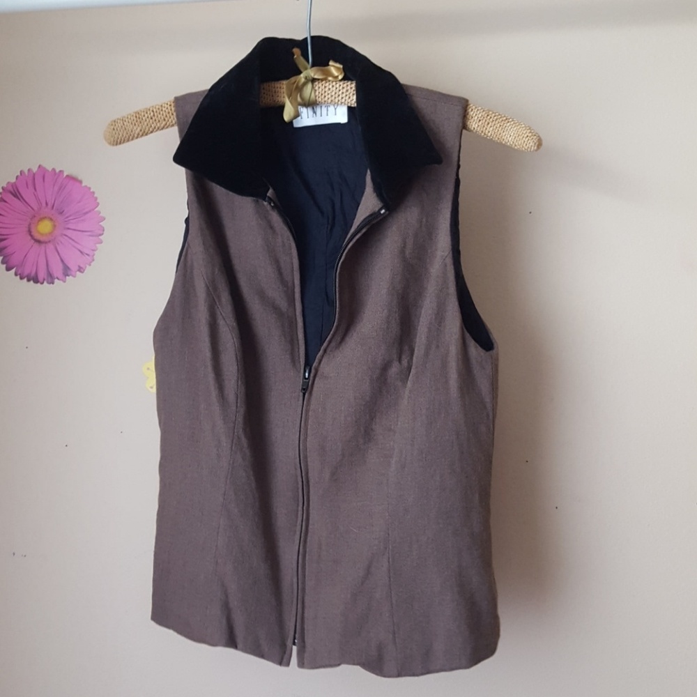 Brown vest